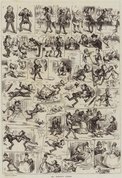 La dinde de M. Titbury - Frederick Barnard